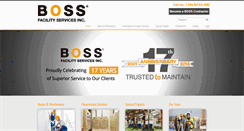 Desktop Screenshot of bossfacilityservices.com